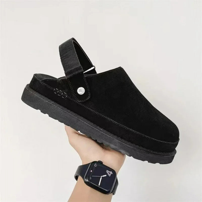 Flauschige Plattform Hausschuhe Damen in Größe 43 – Bequeme und elegante Winter-Slipper für Zuhause 1