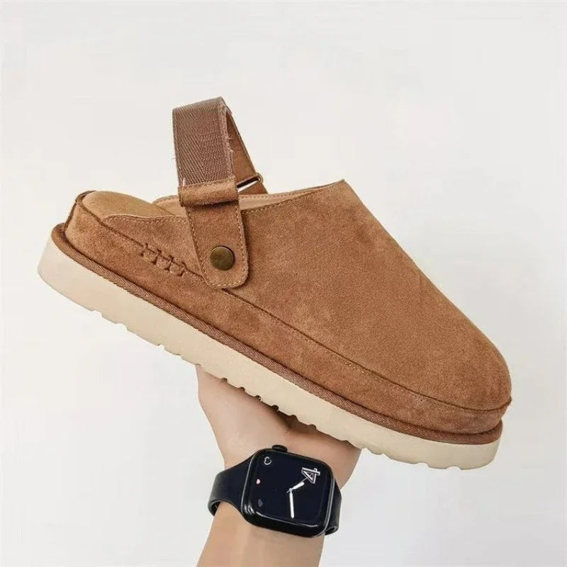 Flauschige Plattform Hausschuhe Damen in Größe 43 – Bequeme und elegante Winter-Slipper für Zuhause 2