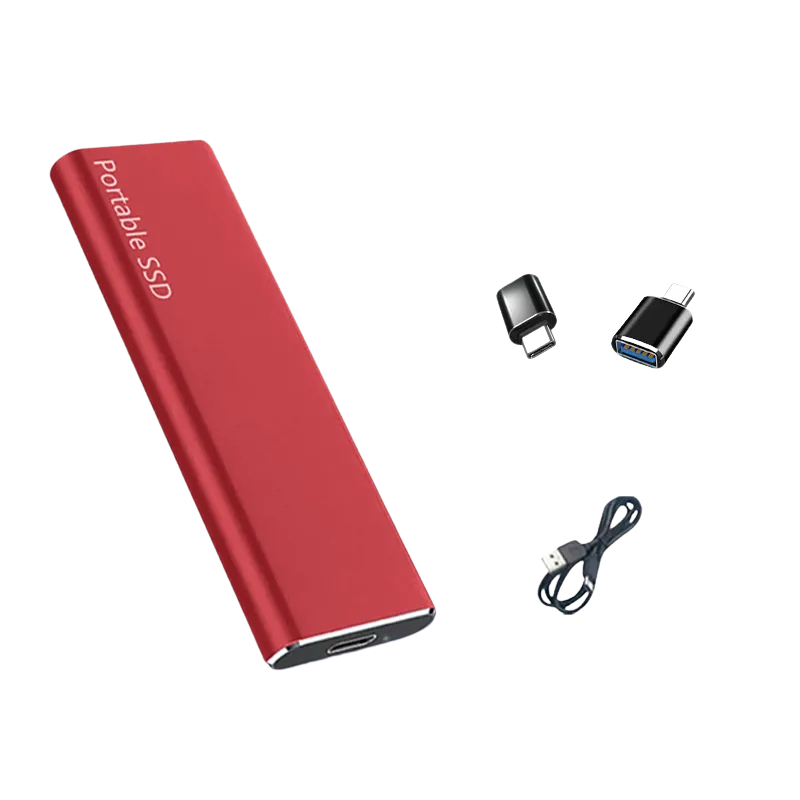 Portable 4TB External Hard Drive – USB-C Port for Fast and Reliable Backup
