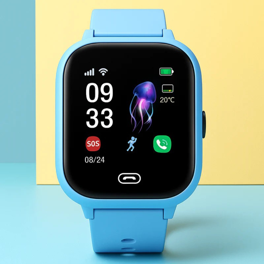 GPS Smartwatch für Kinder mit Echtzeit-Tracking, wasserdichtem Design und integrierter Kamera – Ideal für aktive Kinder 3