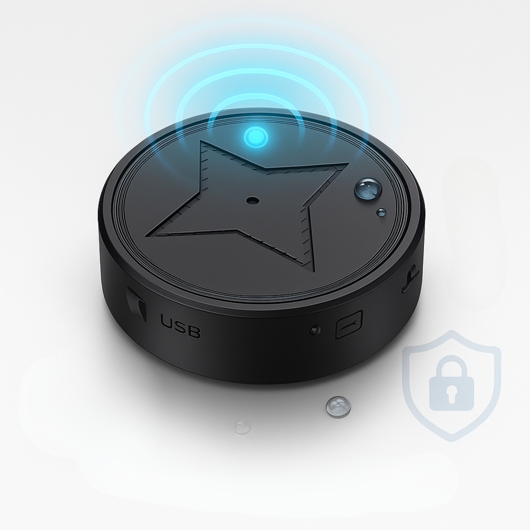 GPS Tracker für Auto mit Magnetmontage – Echtzeit-Überwachung, Wasserdicht, Kompakt und Wiederaufladbar 4
