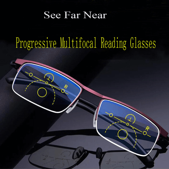 German Multifocal Glasses – Intelligent Visual Aid for Near, Intermediate, and Distance Vision