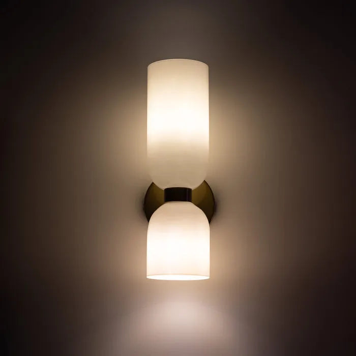 GlassAura – Zweischichtige Wandleuchte 4
