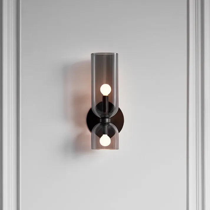 GlassAura – Zweischichtige Wandleuchte 9