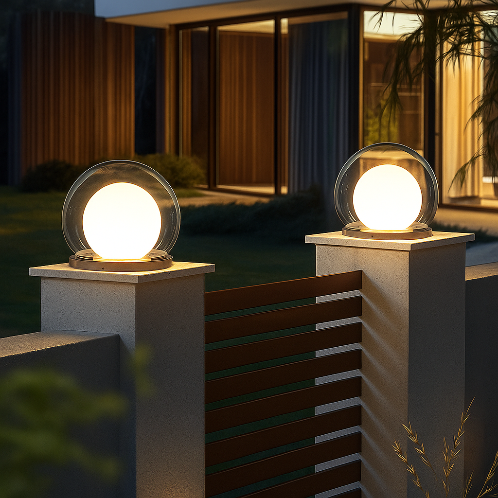 Glivra | Schillernde Sonnensäulen-Mondlampe für strahlende Eleganz 1