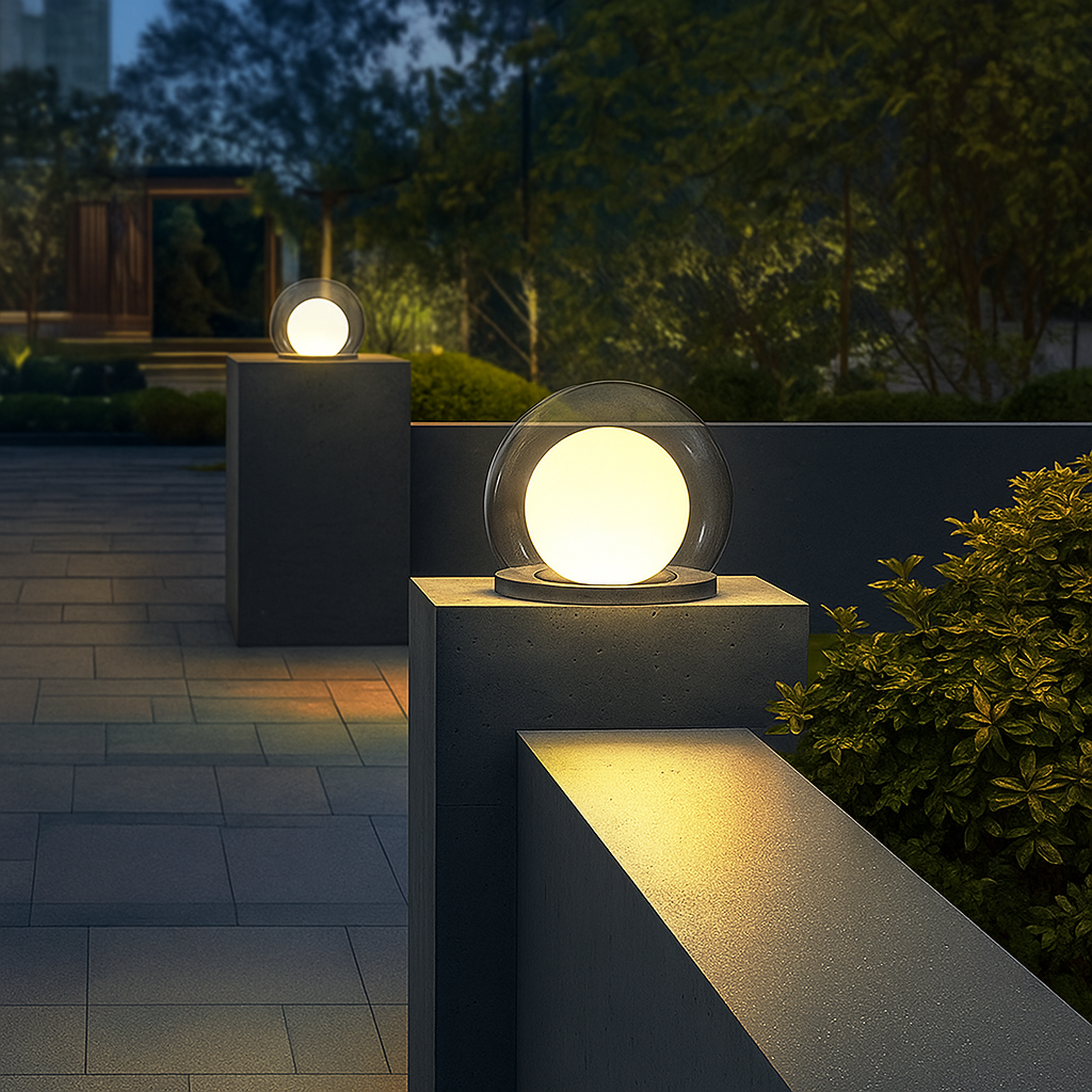 Glivra | Schillernde Sonnensäulen-Mondlampe für strahlende Eleganz 4