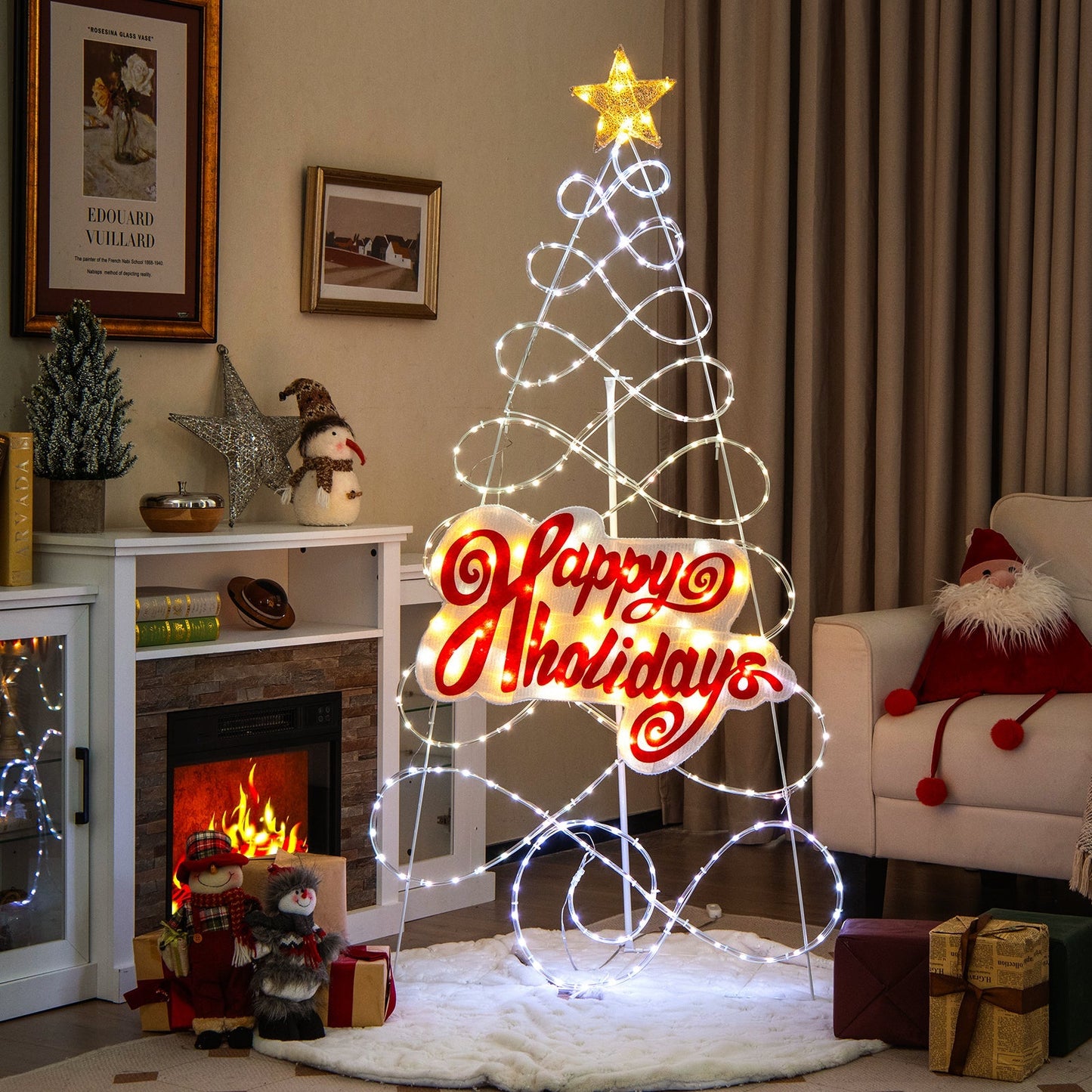 GlowPine – Beleuchteter Weihnachtsbaum mit magischen Farbmodi 1