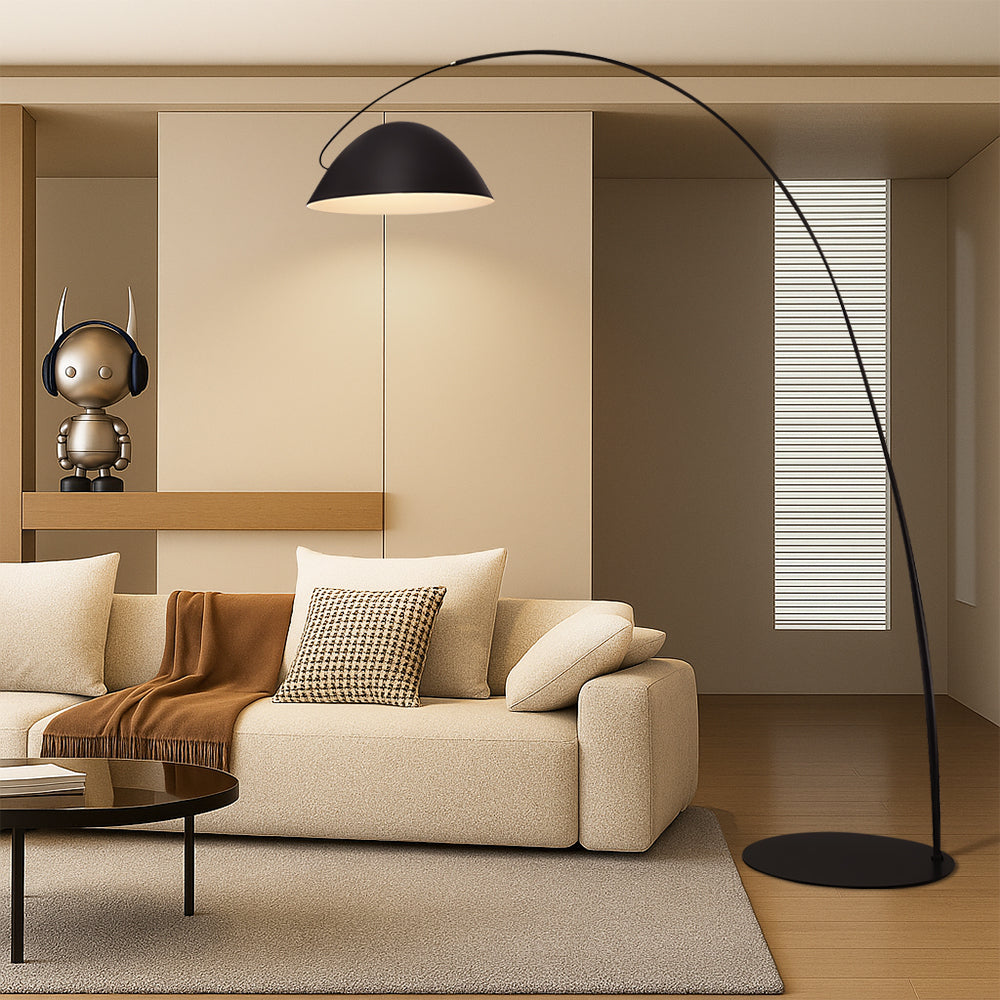 Glowna | Skandinavische lange Stehlampe für elegantes Interieur 3