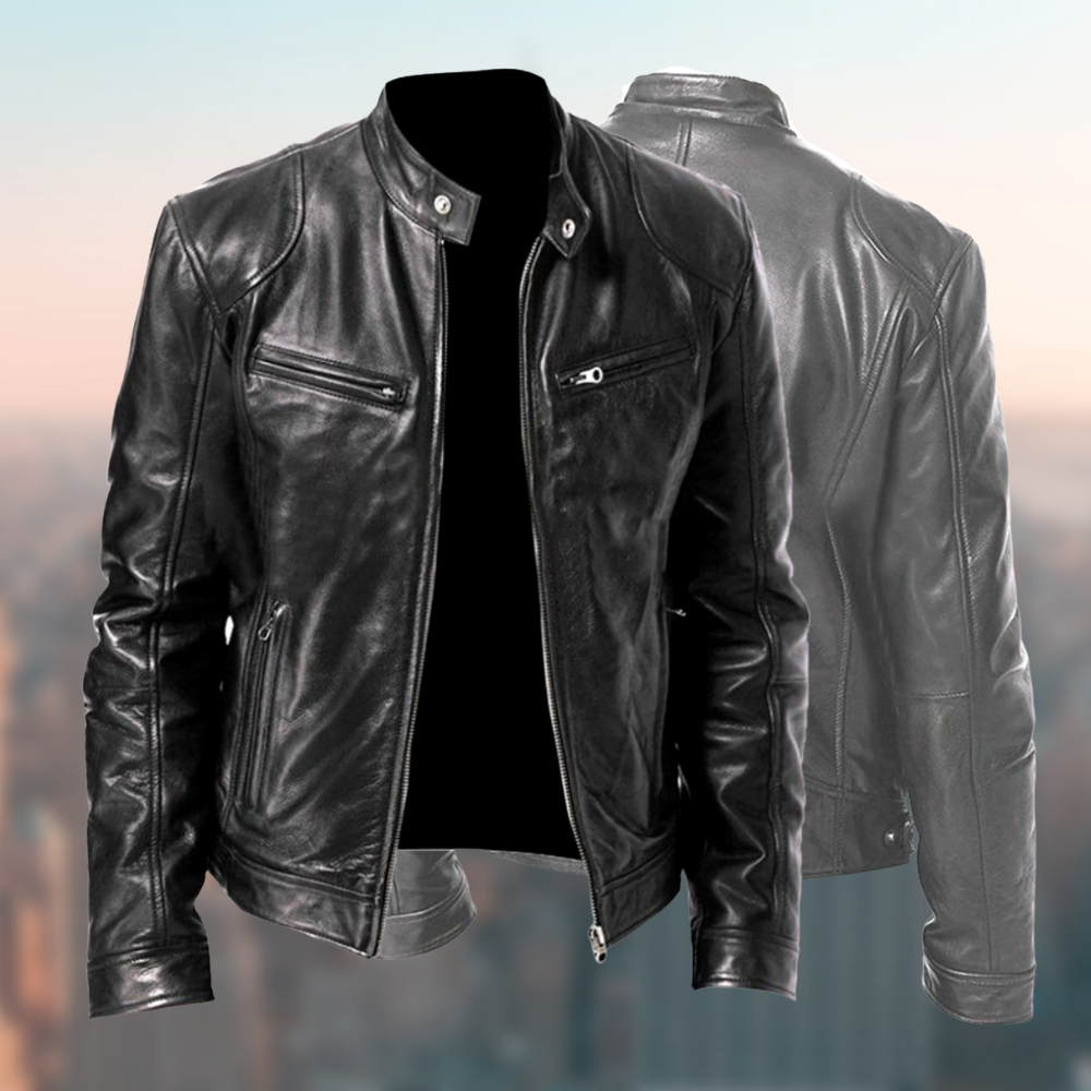 Grayson | Hochwertige Moderne Herrenjacke aus Leder 1