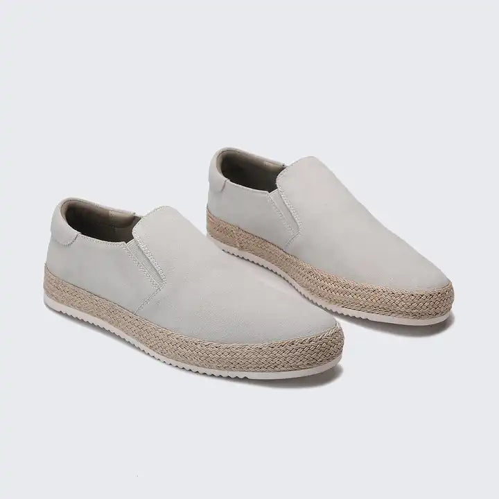 Variant image for Herren Slipper Grau Größe 42 Wildleder – Bequeme Schlupfschuhe für Stil und Komfort-11
