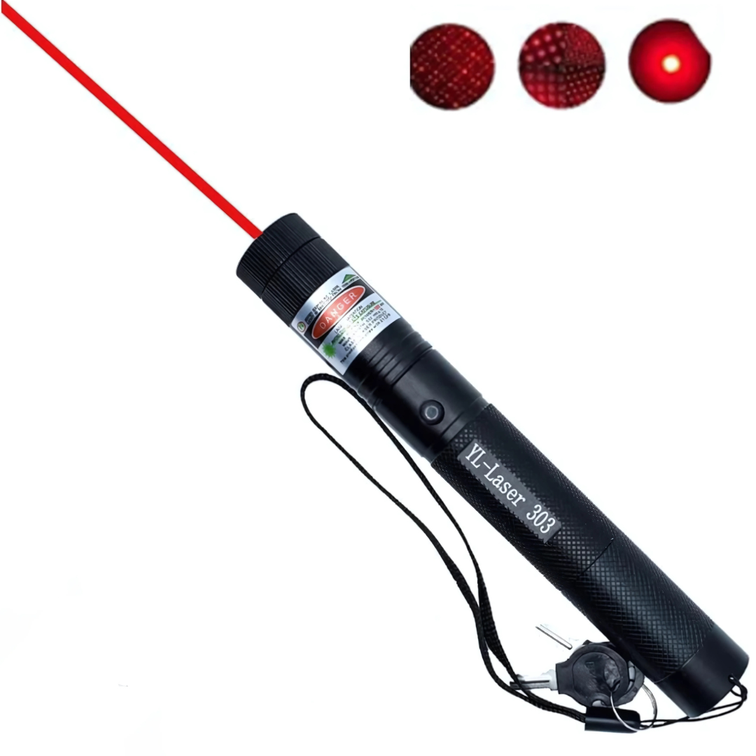 Heller Aluminium Laserpointer mit Einstellbarem Fokus – Grüner Laserstrahl für Präsentationen und Outdoor-Aktivitäten 3