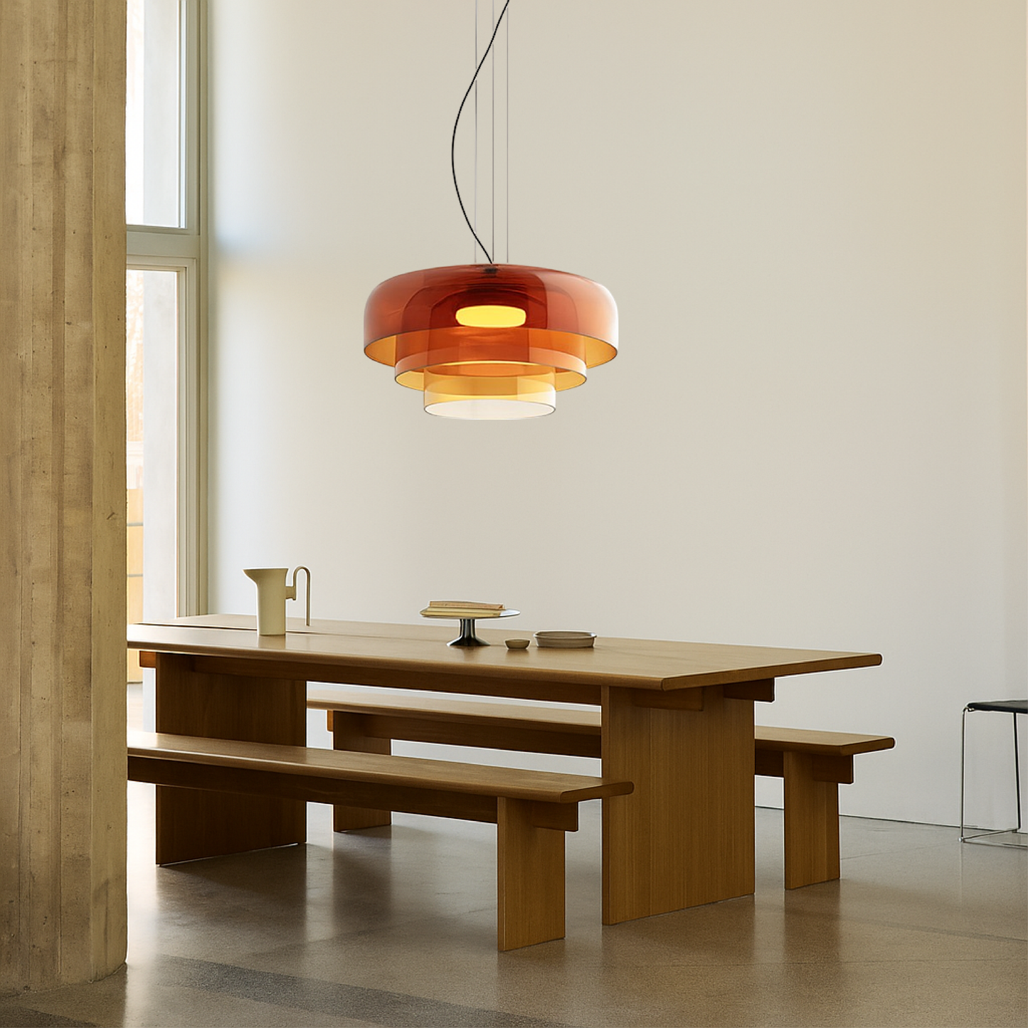 Helvyn | Minimalistische Pendelleuchte aus Glas 6