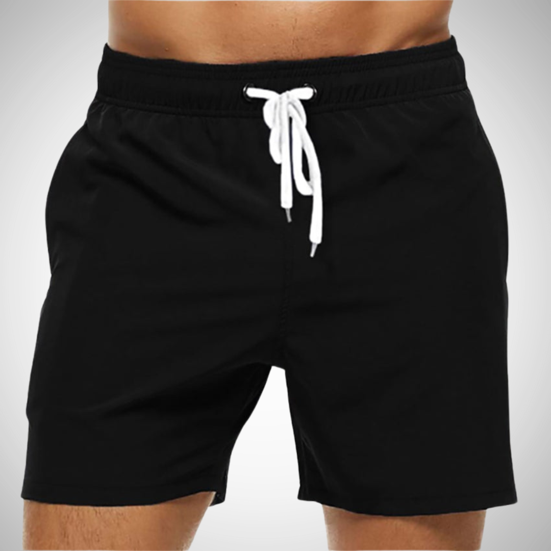 Herren Badeshorts Kordelzug Schnelltrocknend Komfortabel 4