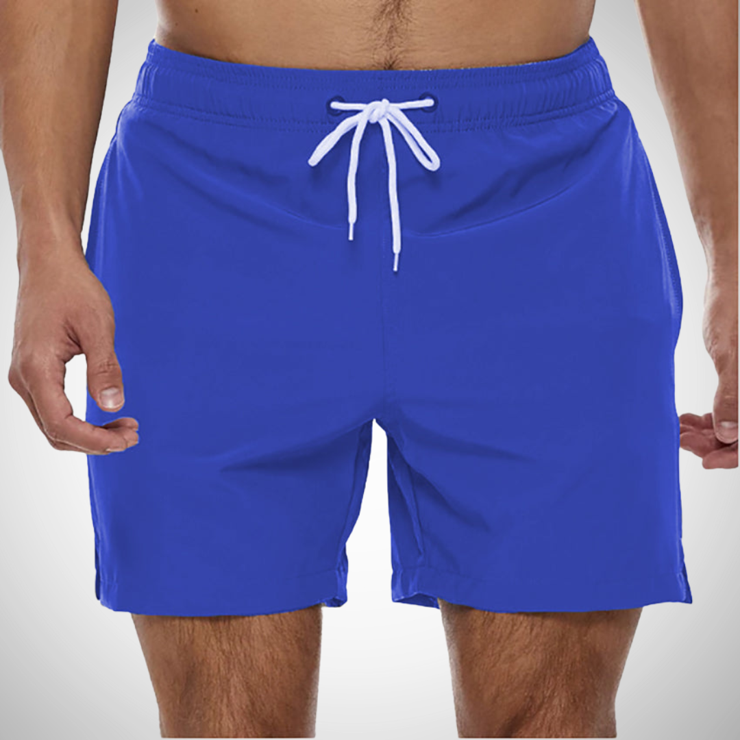 Herren Badeshorts Kordelzug Schnelltrocknend Komfortabel 5