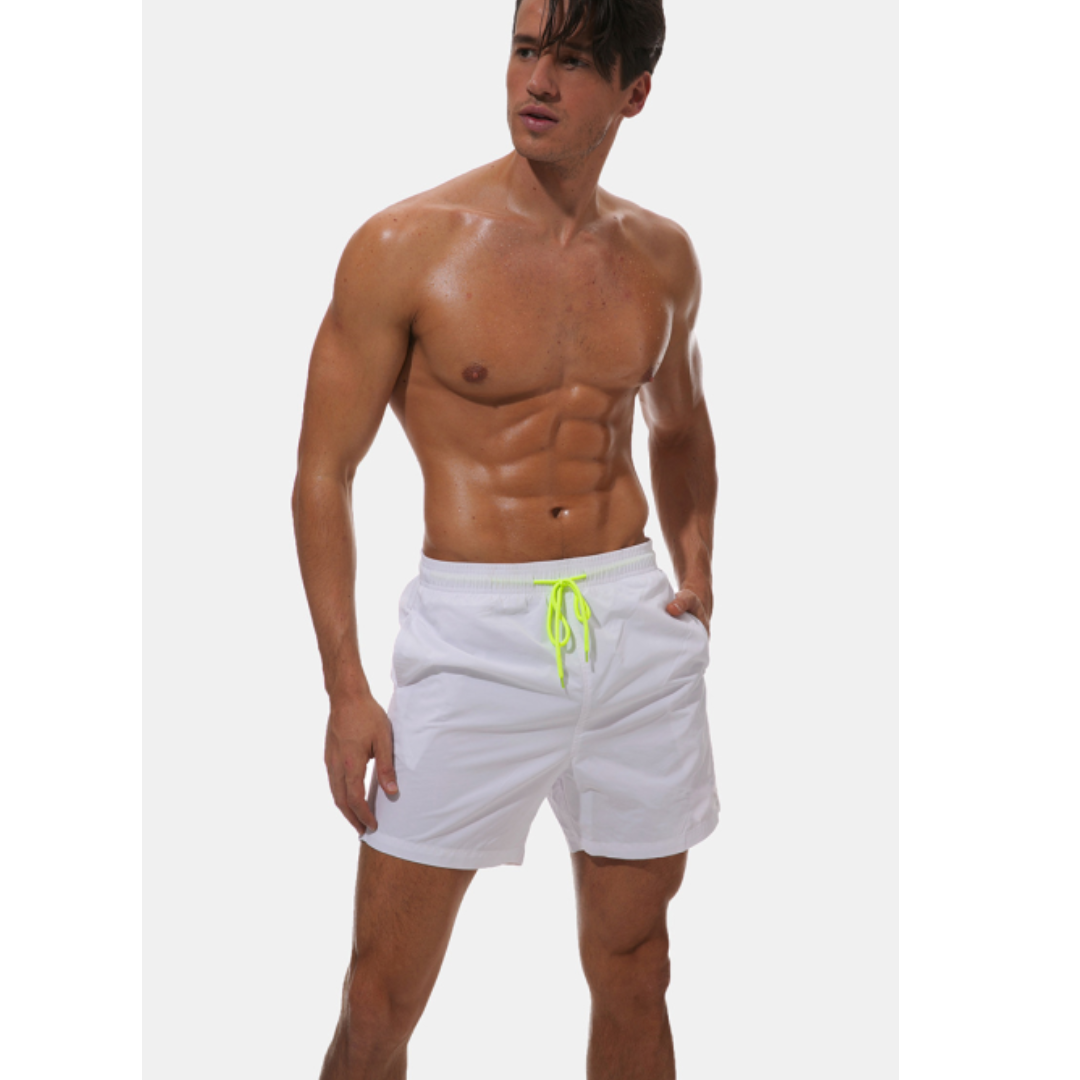 Herren Badeshorts Schnelltrocknend Bequem Atmungsaktiv 10