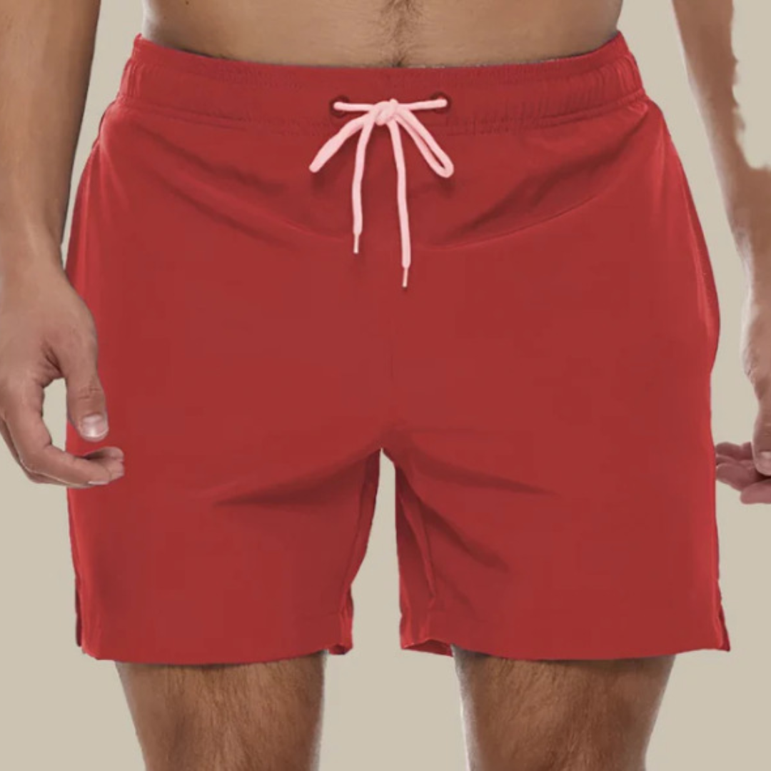 Herren Badeshorts Schnelltrocknend Bequem Atmungsaktiv 12