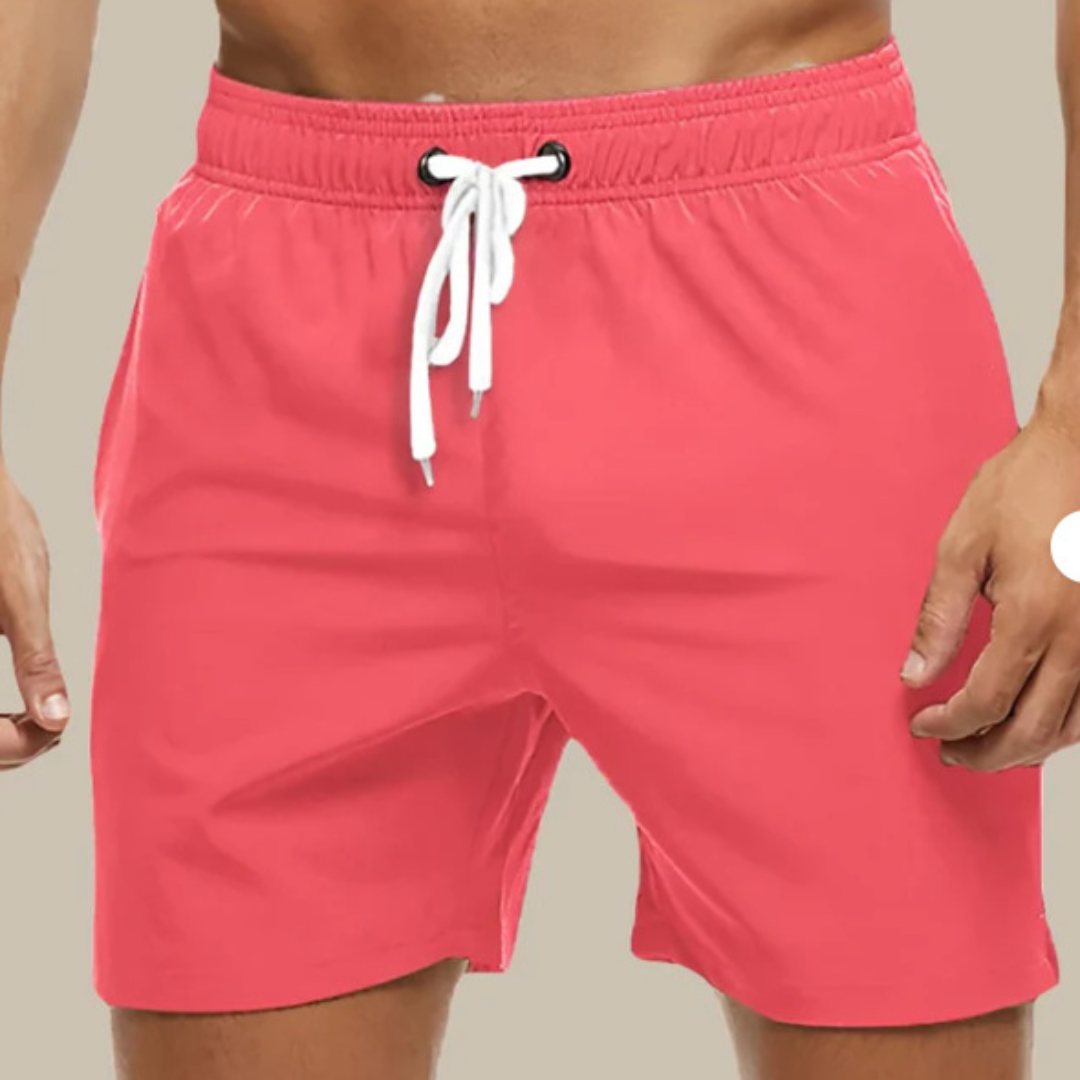 Herren Badeshorts Schnelltrocknend Bequem Atmungsaktiv 2