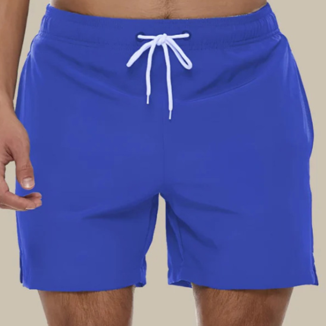 Herren Badeshorts Schnelltrocknend Bequem Atmungsaktiv 4