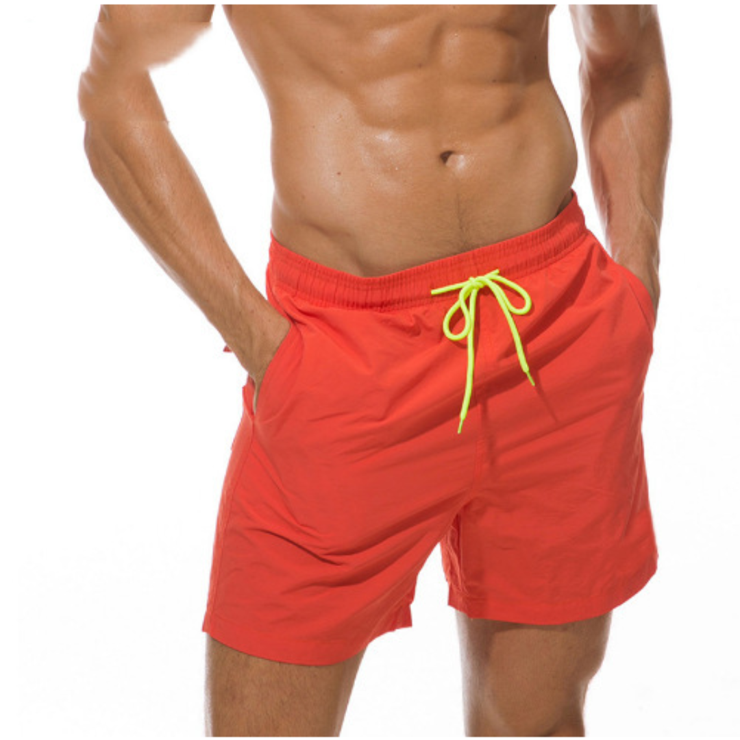 Herren Badeshorts Schnelltrocknend Bequem Atmungsaktiv 5