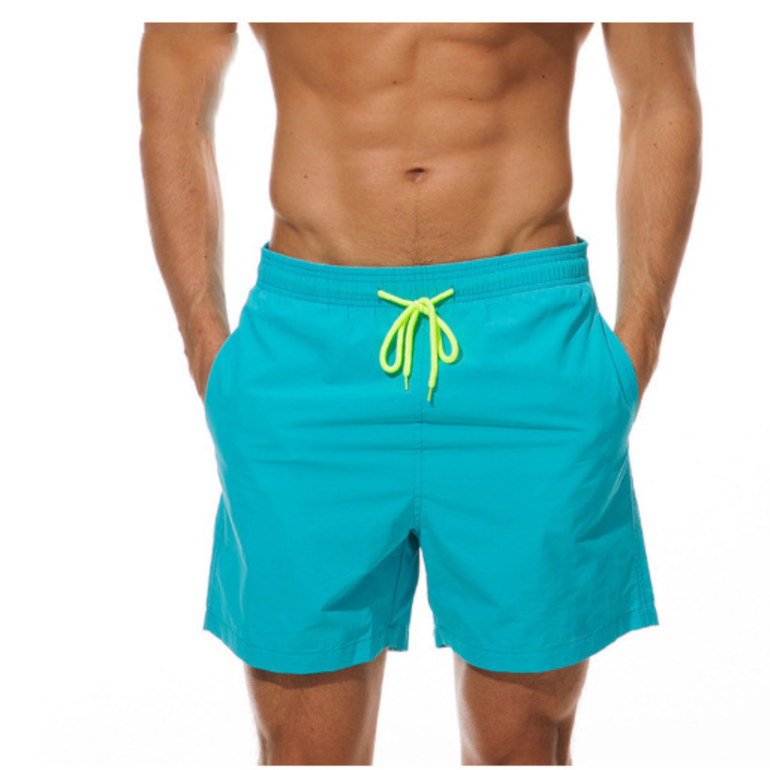 Herren Badeshorts Schnelltrocknend Bequem Atmungsaktiv 8