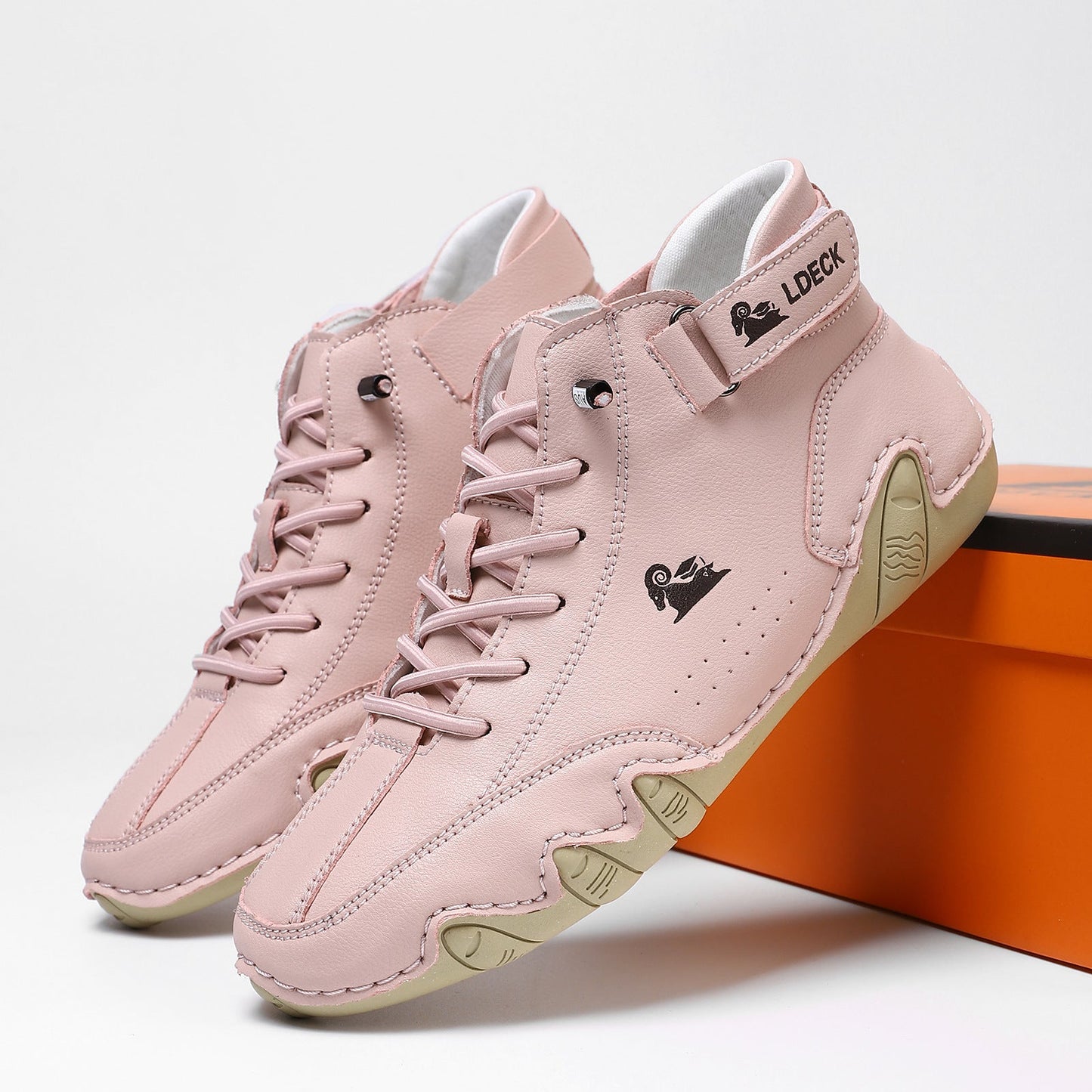 Herren Barfußschuhe Komfortabel Rutschfest Echtes Leder 6