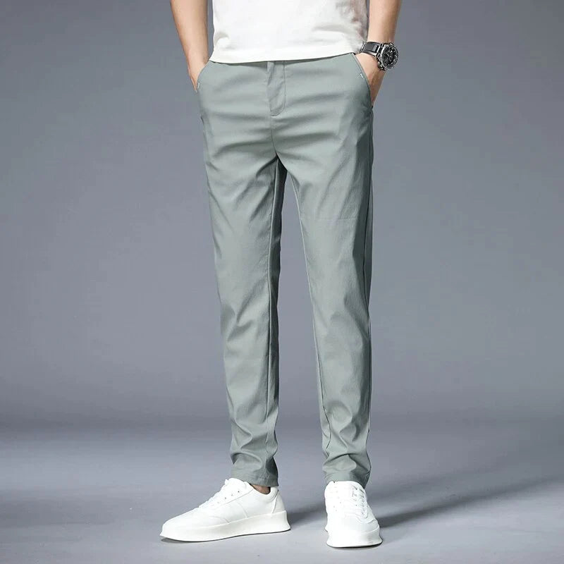 Herren Chino Hose Modern Slim Fit Dehnbar Komfortabel Baumwolle 1