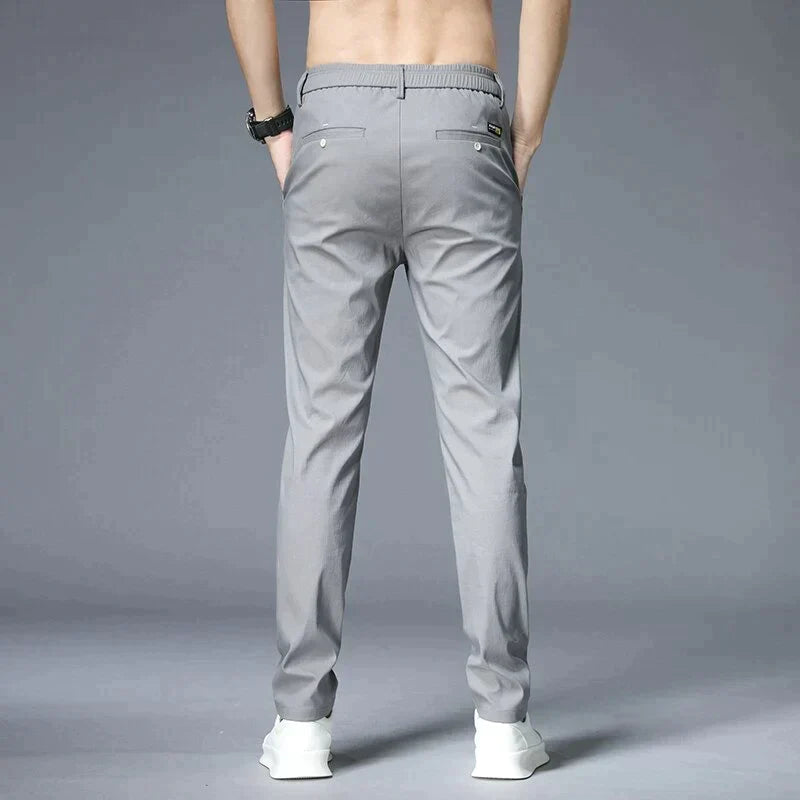 Herren Chino Hose Modern Slim Fit Dehnbar Komfortabel Baumwolle 2