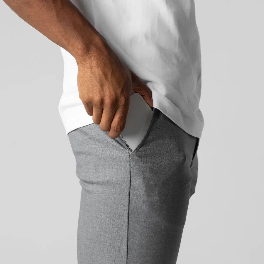 Herren Chino Hose Slim-Fit Bequem Stretchstoff Elegante Freizeitmode 5