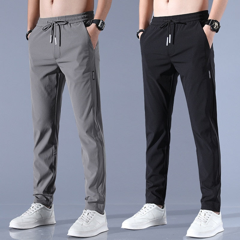 Herren Chino Hose Stilvoll Bequem Atmungsaktiv Baumwolle 3