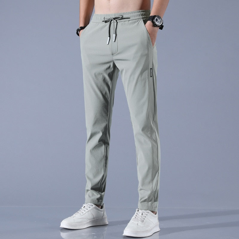 Herren Chino Hose Stilvoll Bequem Atmungsaktiv Baumwolle 5