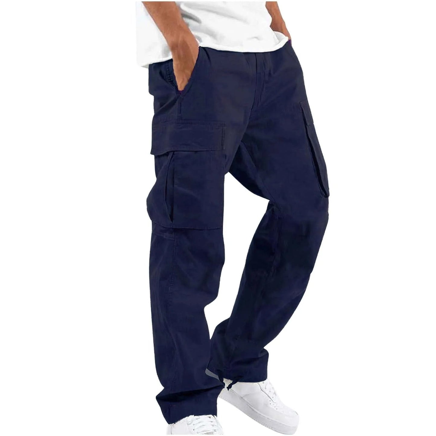 Herren Chino Hose Stylisch Bequem Atmungsaktiv Baumwolle 3
