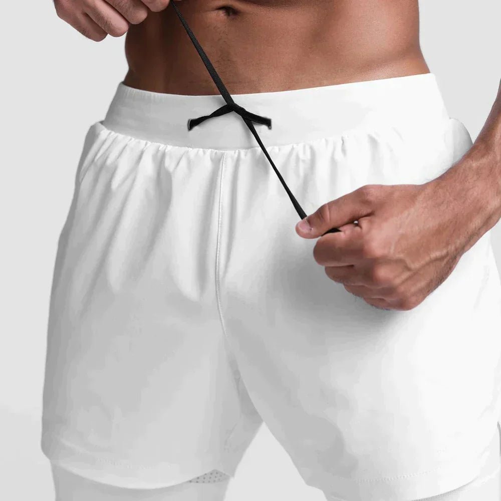 Herren Fitness-Shorts Leicht Atmungsaktiv Flexibel 5