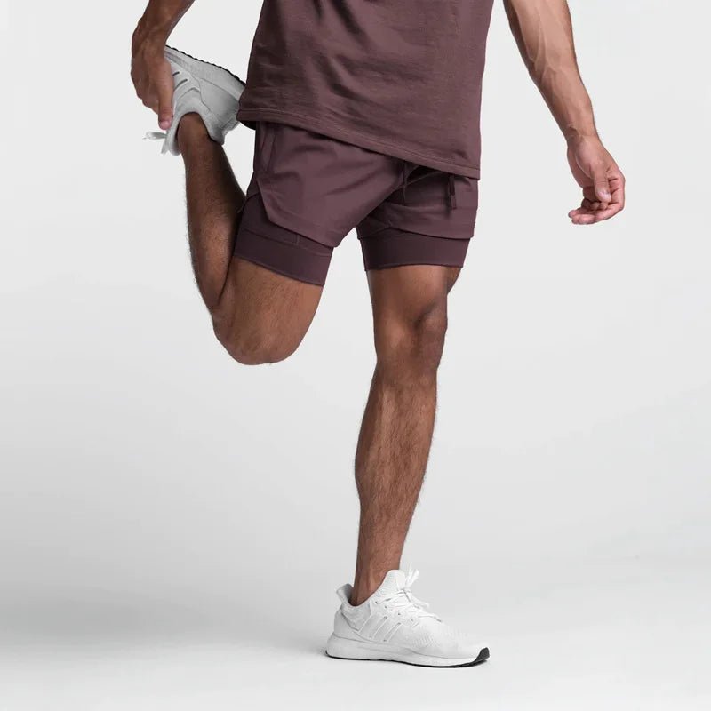 Herren Fitness-Shorts Leicht Atmungsaktiv Flexibel 8