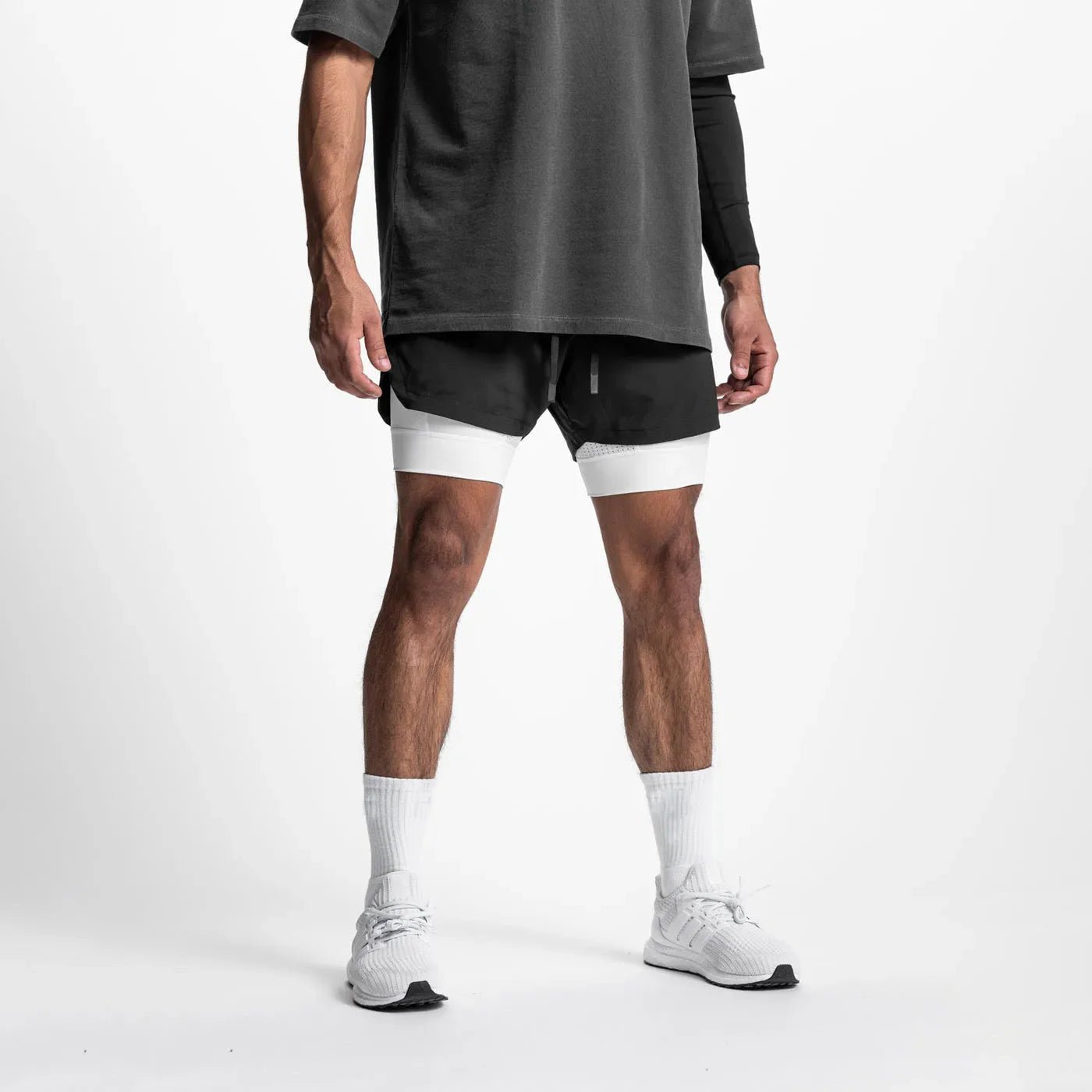 Herren Fitness-Shorts Leicht Atmungsaktiv Flexibel 9