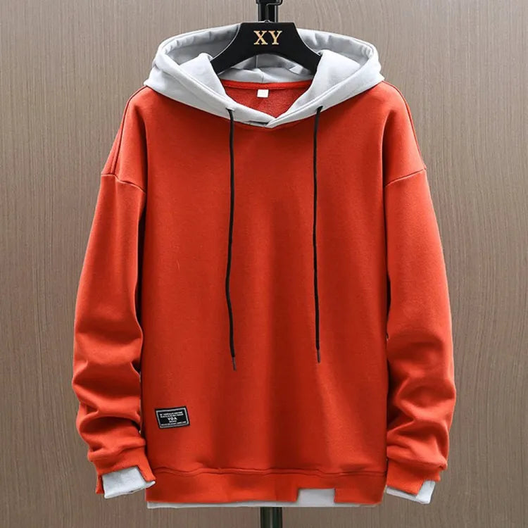 Herren Kapuzenpullover Klassisch Bequem Baumwolle Hoodie für Freizeitaktivitäten 3