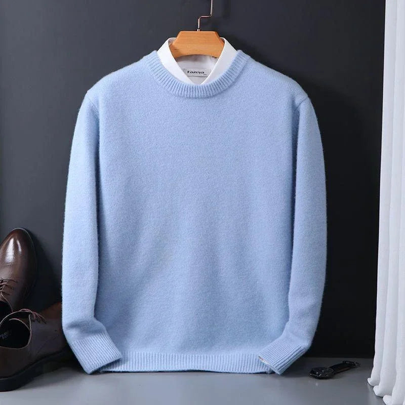 Herren Kaschmir Pullover Luxus Weich Warm 7