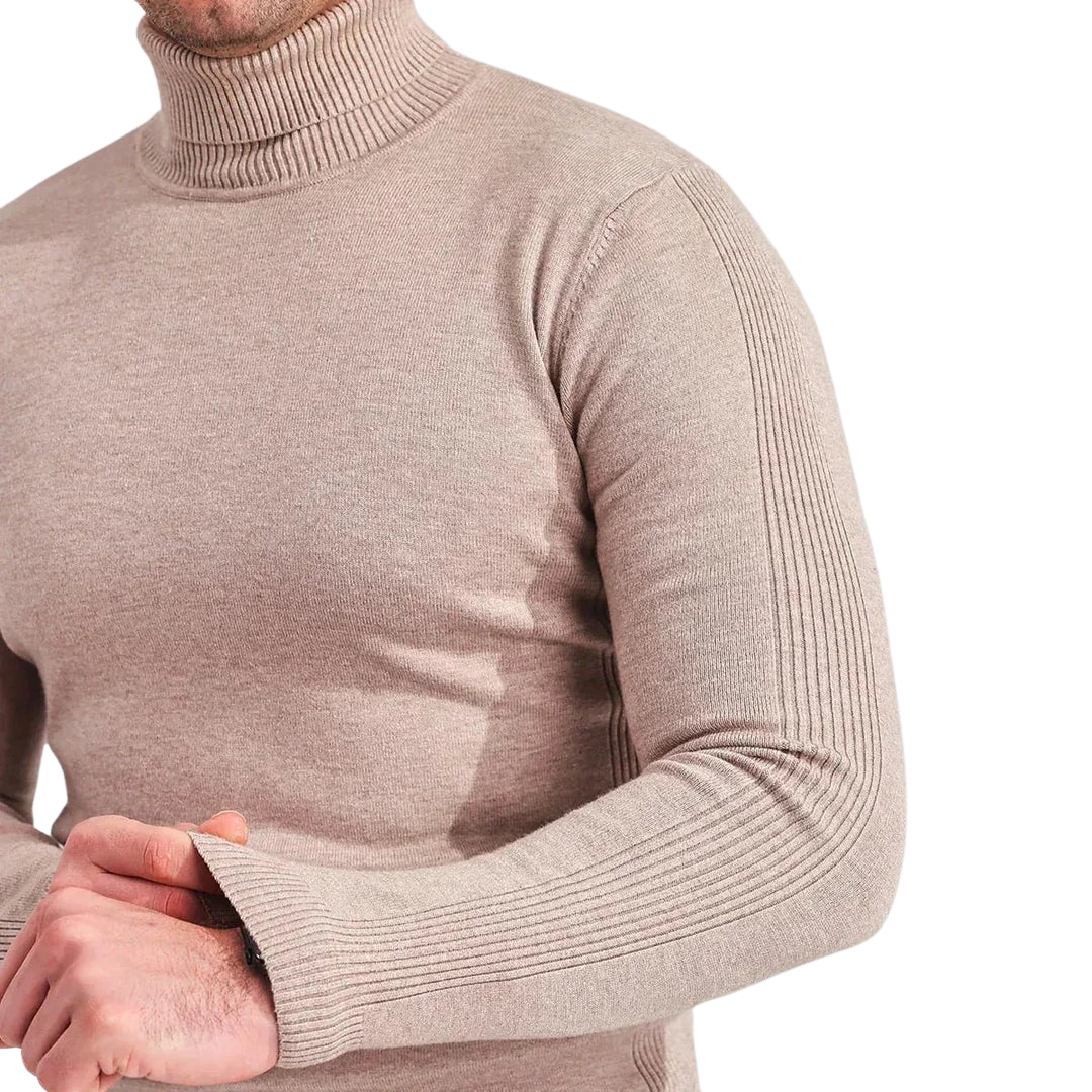 Herren Rollkragenpullover Luxuriös Warm Aus Kaschmir 3