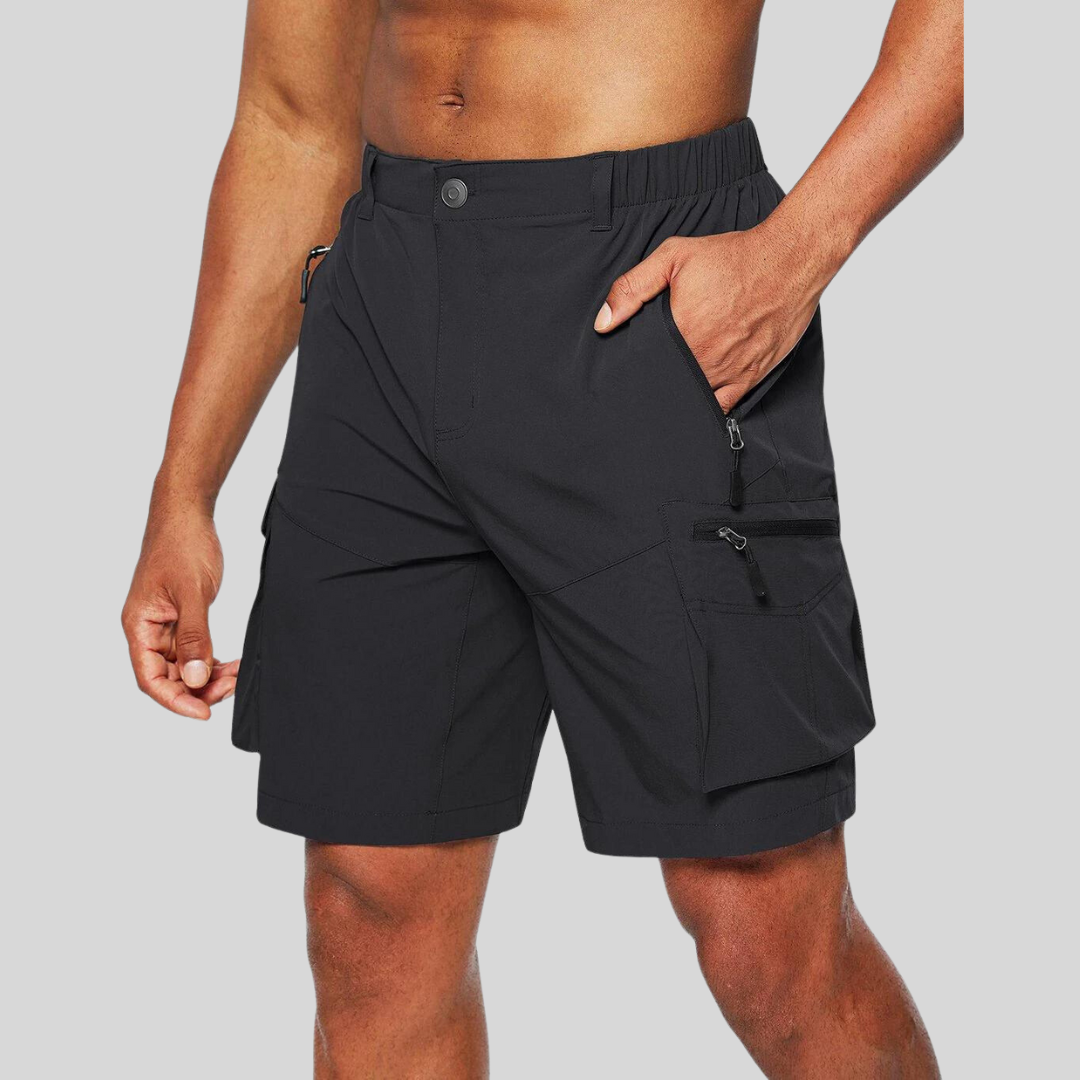 Herren Shorts Bequeme Kurze Hose Modernes Design Atmungsaktives Material 1