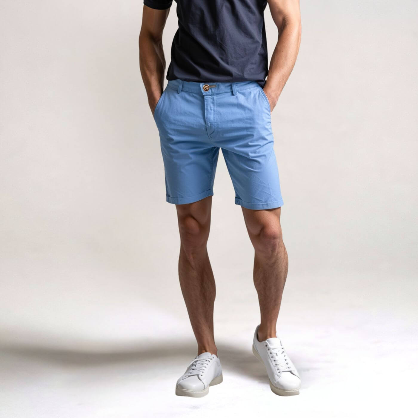 Herren Shorts Bequeme Kurze Hosen Atmungsaktiver Stoff Freizeitmode 0