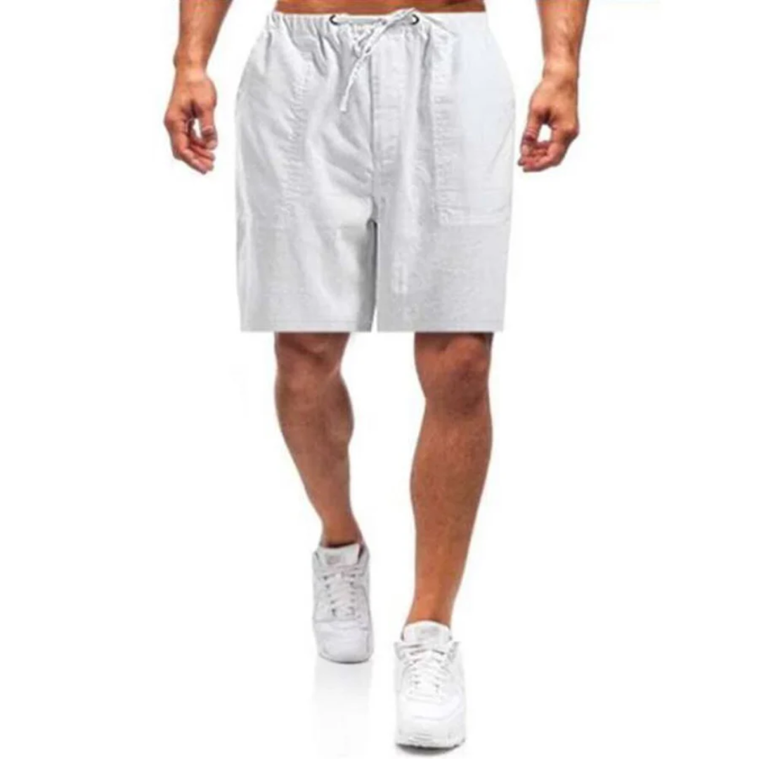 Herren Shorts Lässig Atmungsaktiv Verstellbarer Bund 1