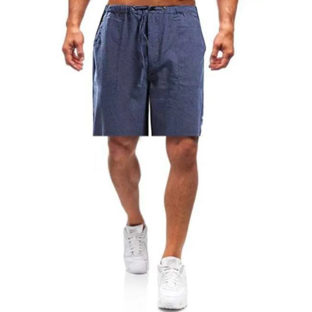 Herren Shorts Lässig Atmungsaktiv Verstellbarer Bund 3
