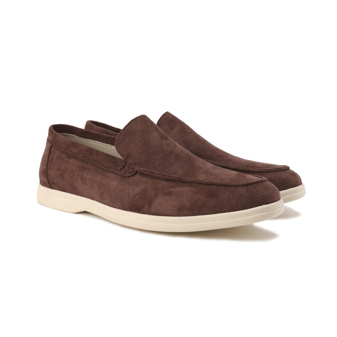 Herren Slipper Wildleder Atmungsaktiv Bequeme Loafers Mokassins 1