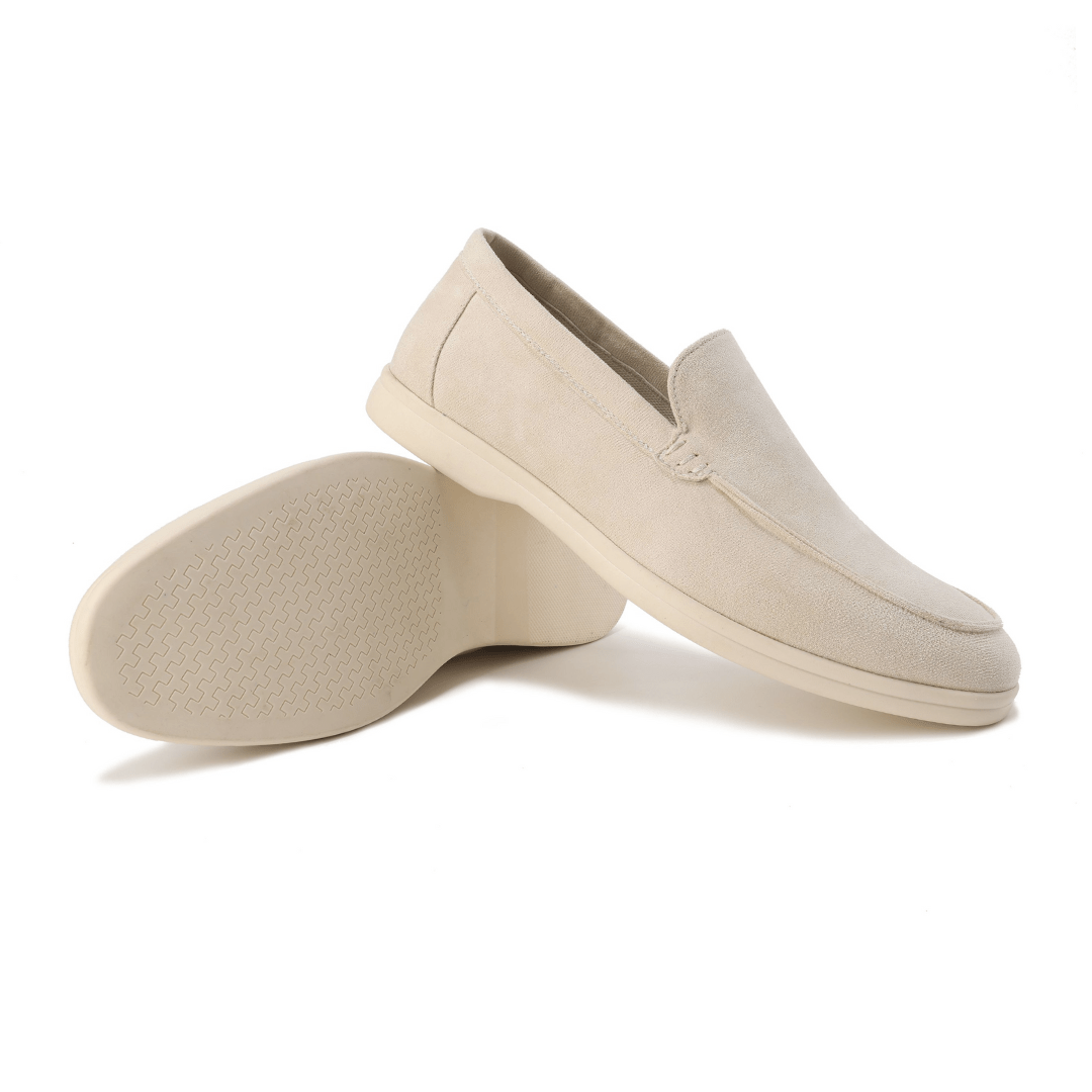 Herren Slipper Wildleder Atmungsaktiv Bequeme Loafers Mokassins 8