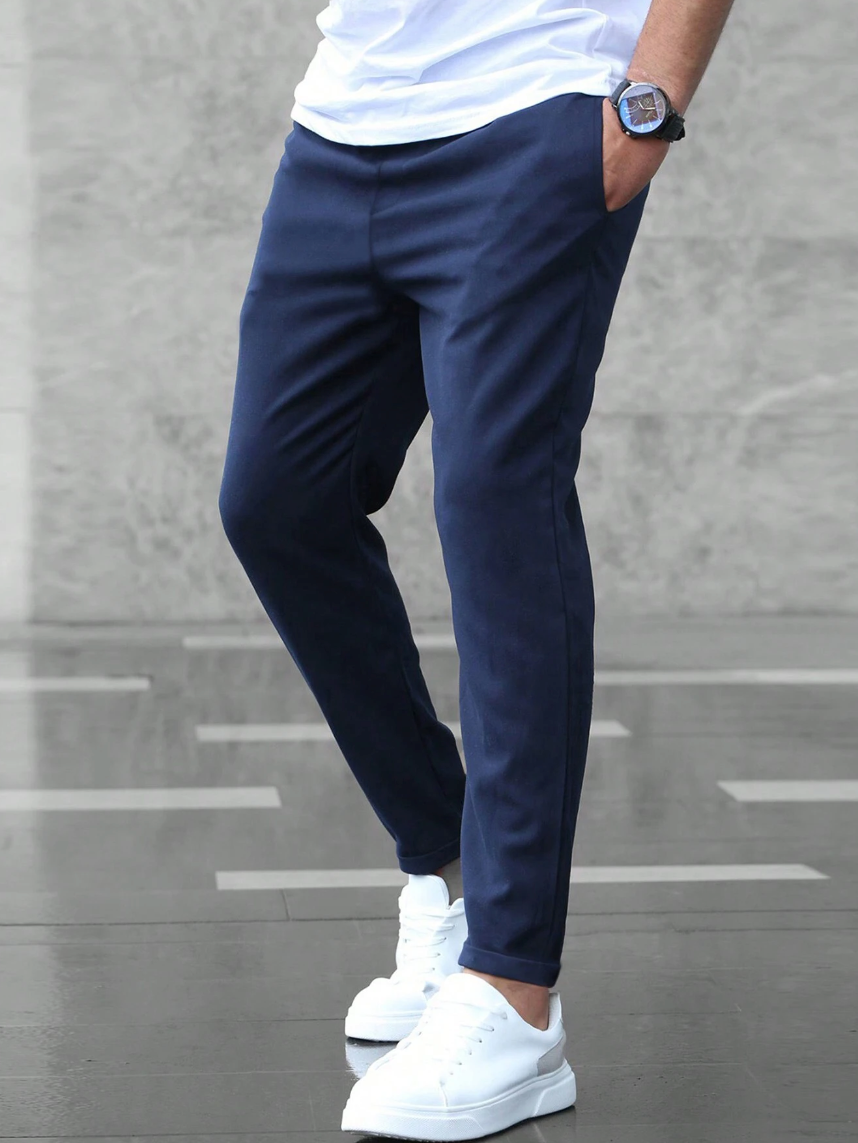 Herren Stretch-Hose Bequem Elegant Hochwertiges Stretch-Material 10