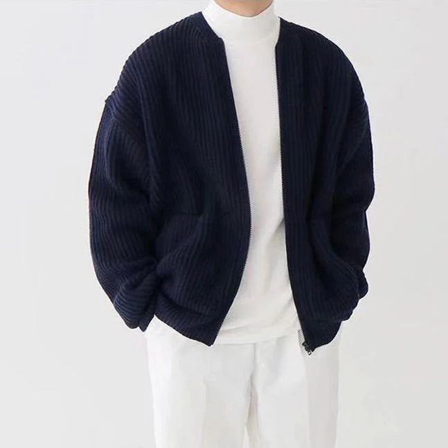Herren Strickjacke Modernes Design Bequem Hochwertige Materialien 3