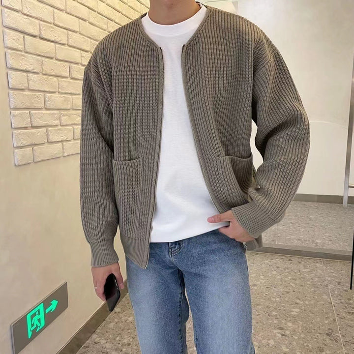 Herren Strickjacke Modernes Design Bequem Hochwertige Materialien 5