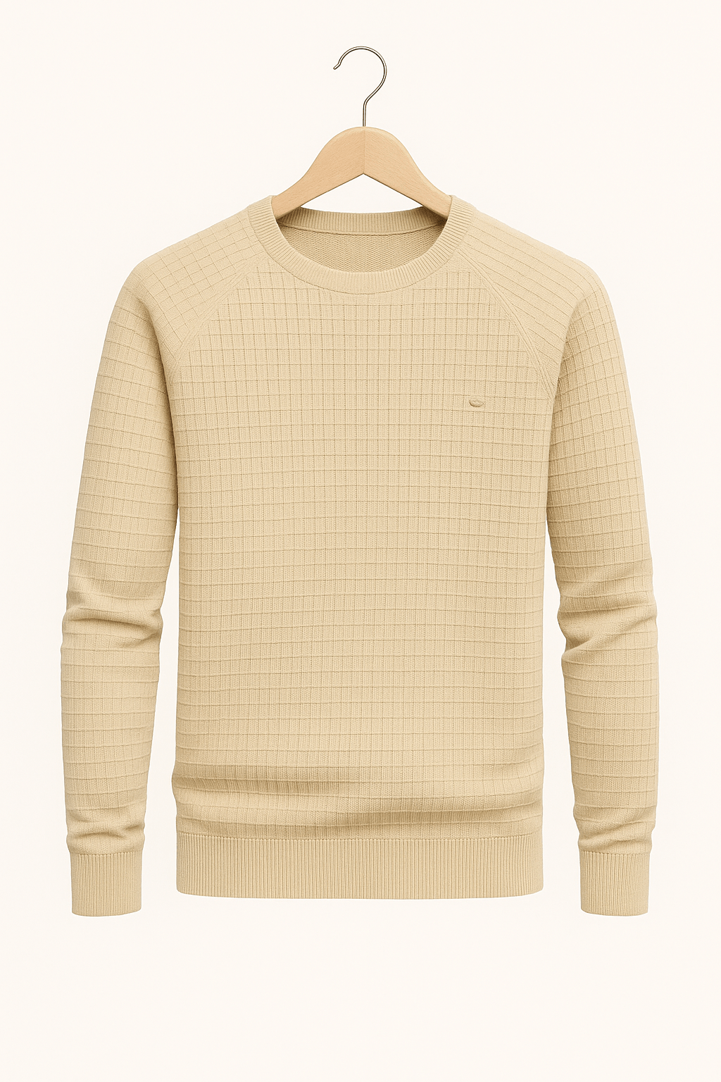 Herren Sweatshirt Lässig Strukturiert Atmungsaktiv 7