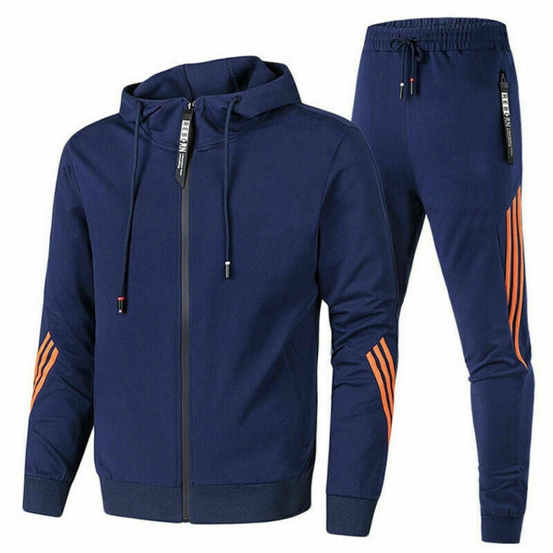 Herren Trainingsanzug Bequem Zweiteilig Aus Hochwertigen Materialien 0