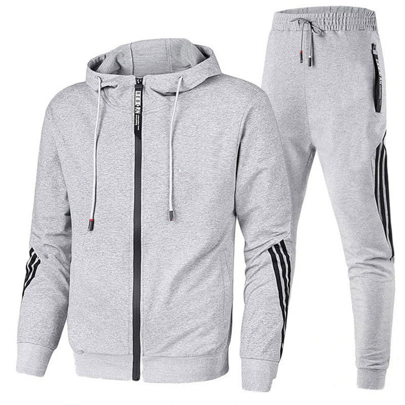 Herren Trainingsanzug Bequem Zweiteilig Aus Hochwertigen Materialien 1
