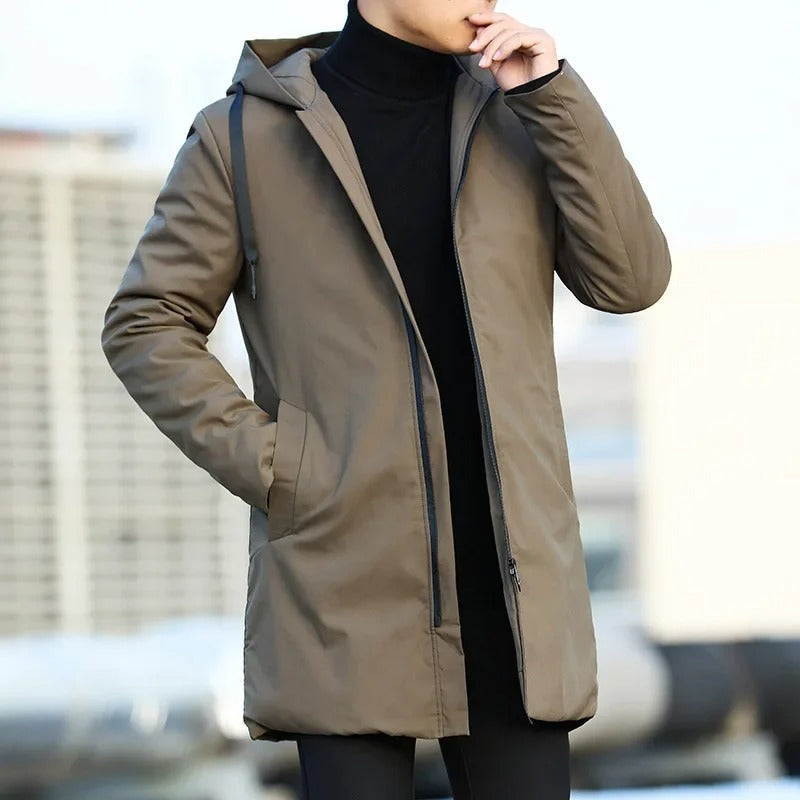 Herren Wintermantel Wasserdicht Warm Praktisches Design 2